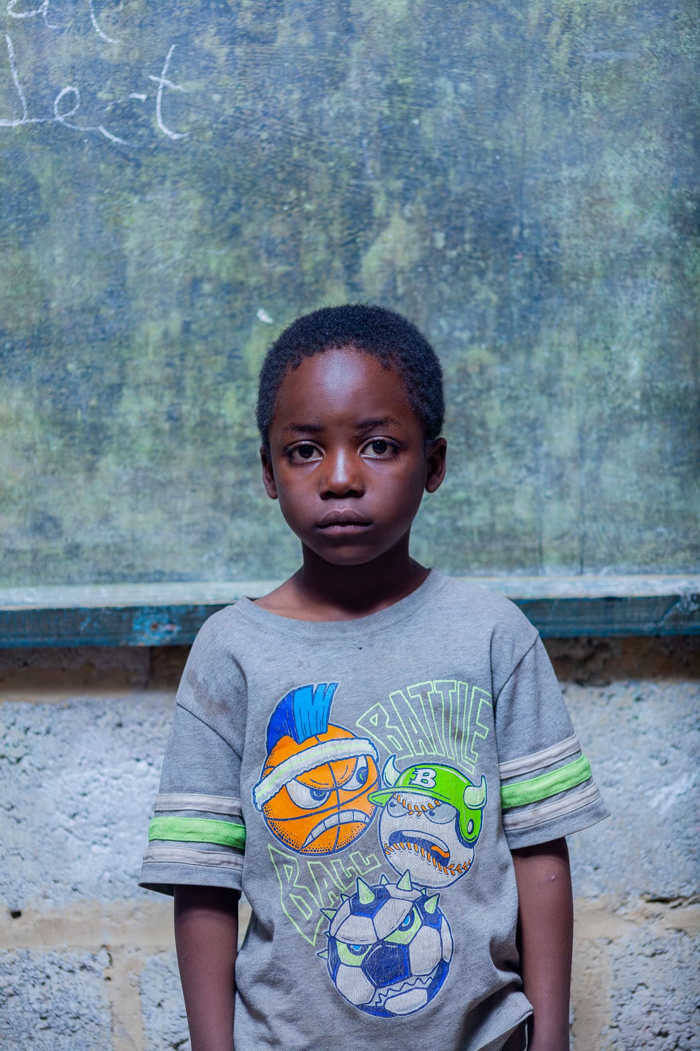 Sponsored Child, age 8, from Ngombe Compound, Lusaka