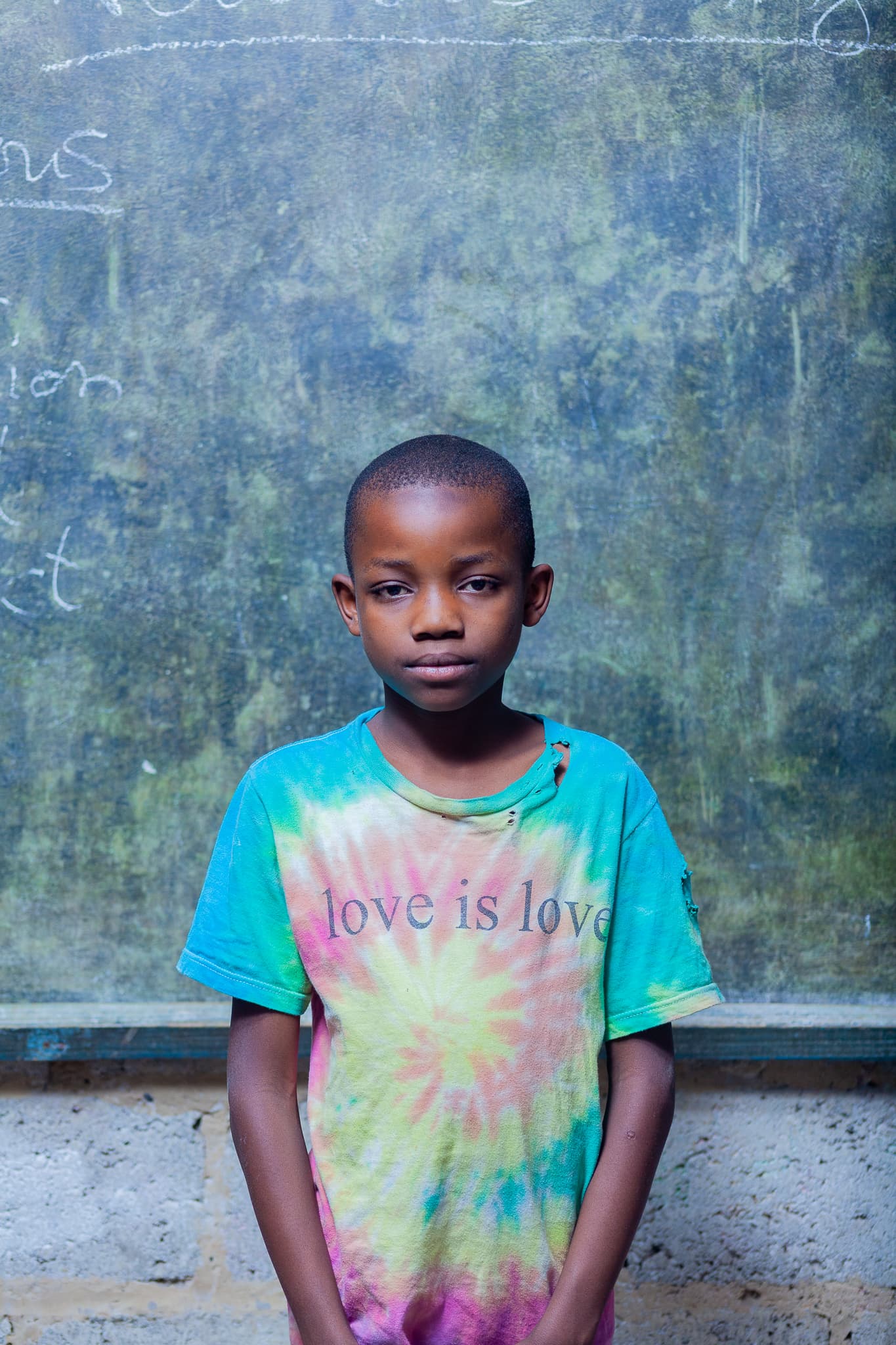 Benson, age 10, from Ngombe Compound, Lusaka